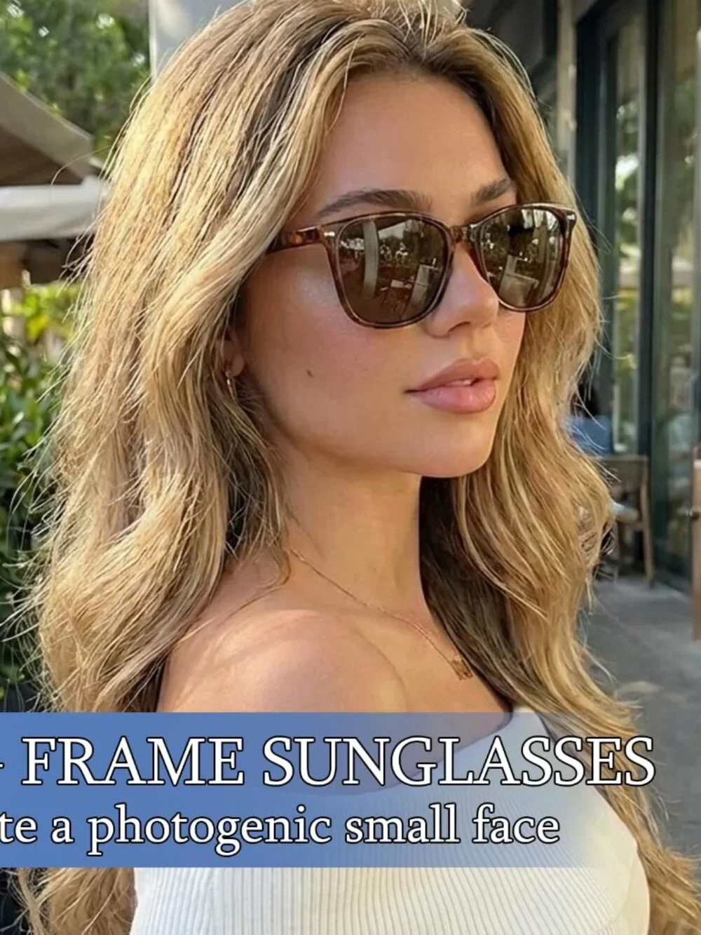 Chic UV400 Polarized Sunglasses Women | Anti-Glare & Full Frame Coverage